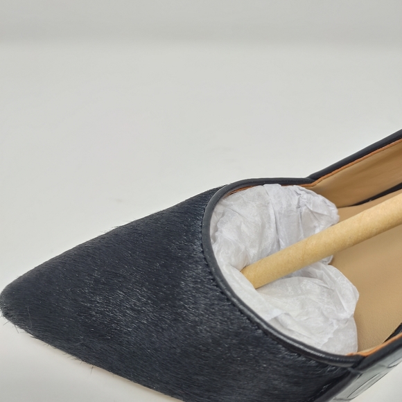 Women's Ann Taylor Bianca Black Pointy Heel Size 8 Style #356129 - Picture 6 of 11